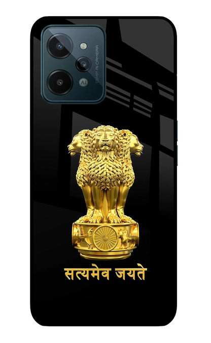 Satyamev Jayate Golden Realme C31 Back Cover