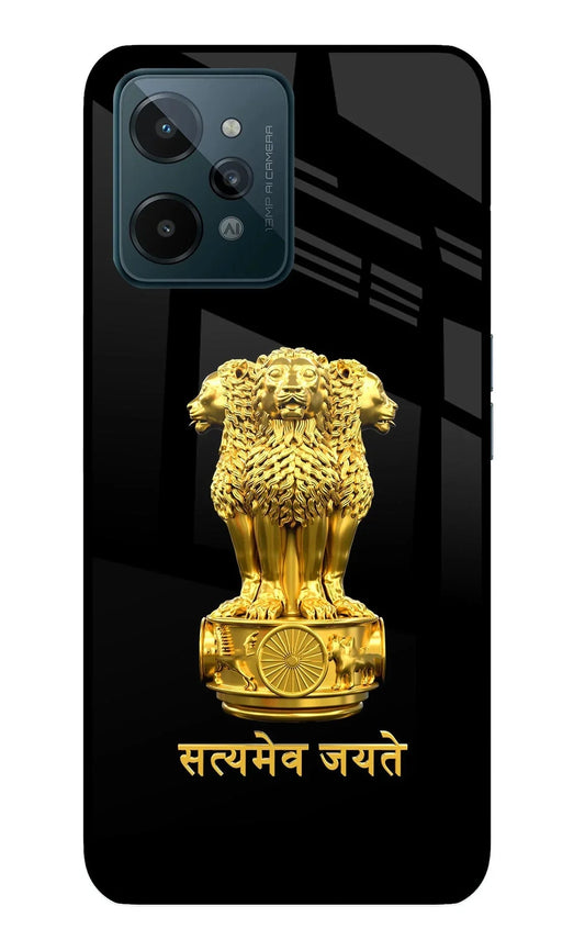 Satyamev Jayate Golden Realme C31 Back Cover