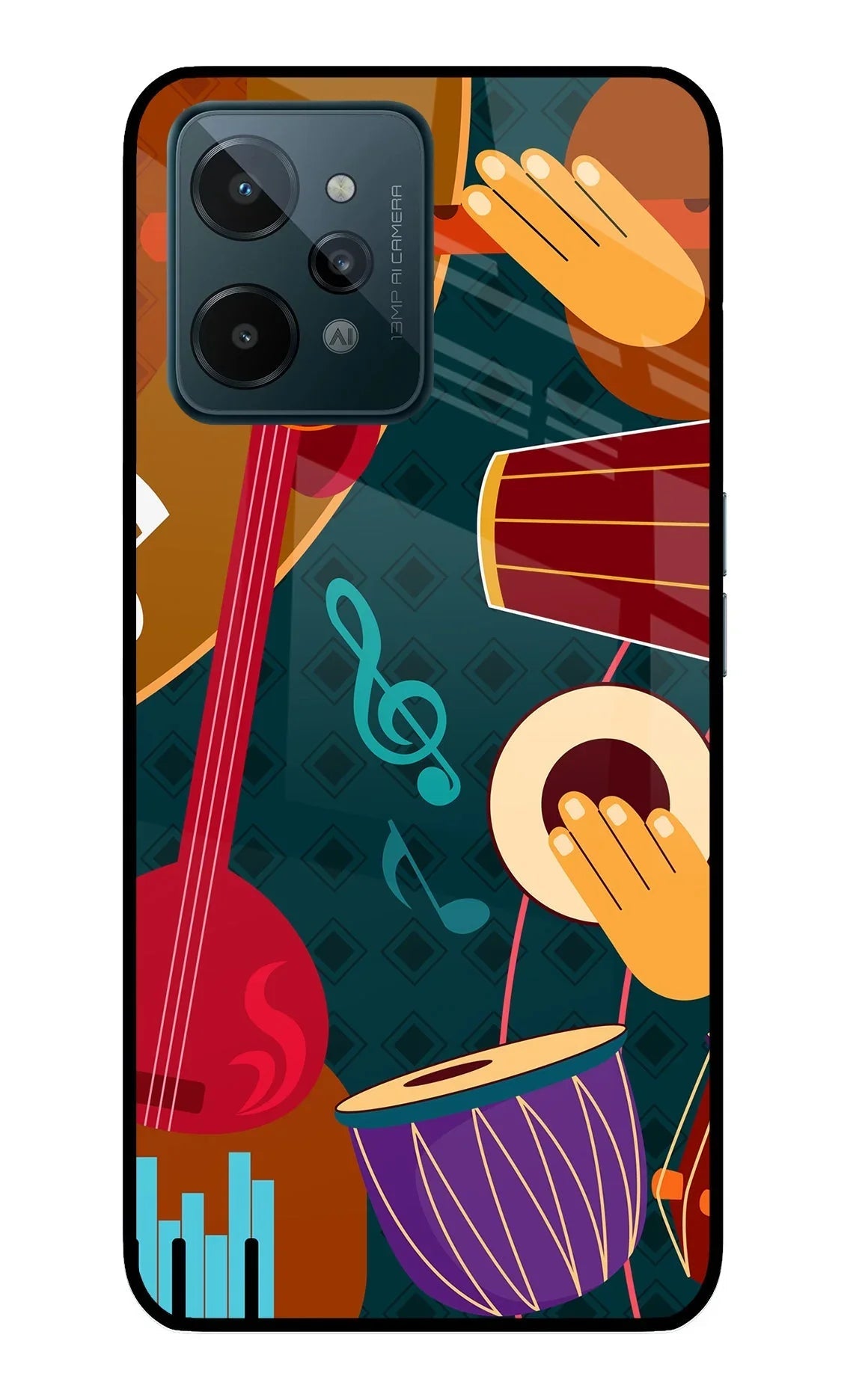 Music Instrument Realme C31 Back Cover