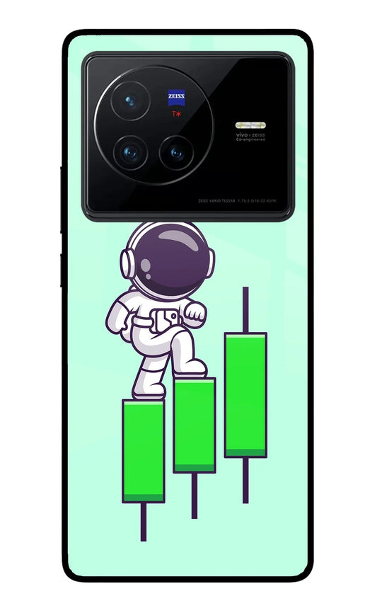 Astronaut Trader Vivo X80 Glass Case