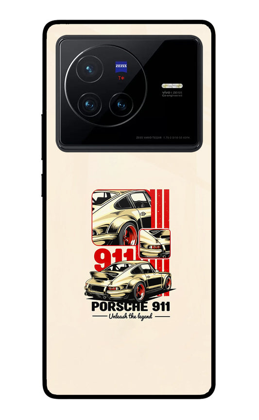 Classic Porsche 911 Vivo X80 Back Cover