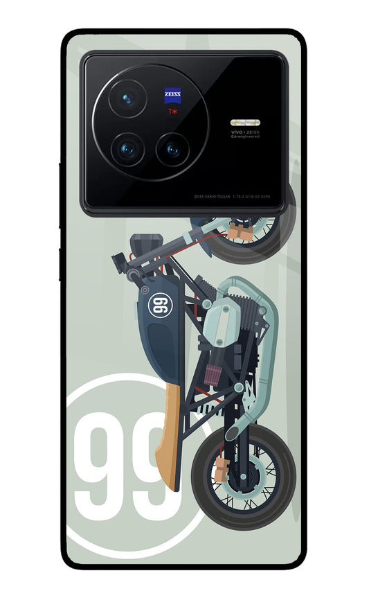 Classic Cafe Racer 99 Vivo X80 Back Cover