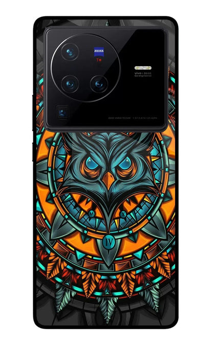 Angry Owl Art Vivo X80 Pro Back Cover