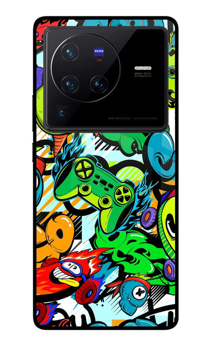 Game Doodle Vivo X80 Pro Back Cover