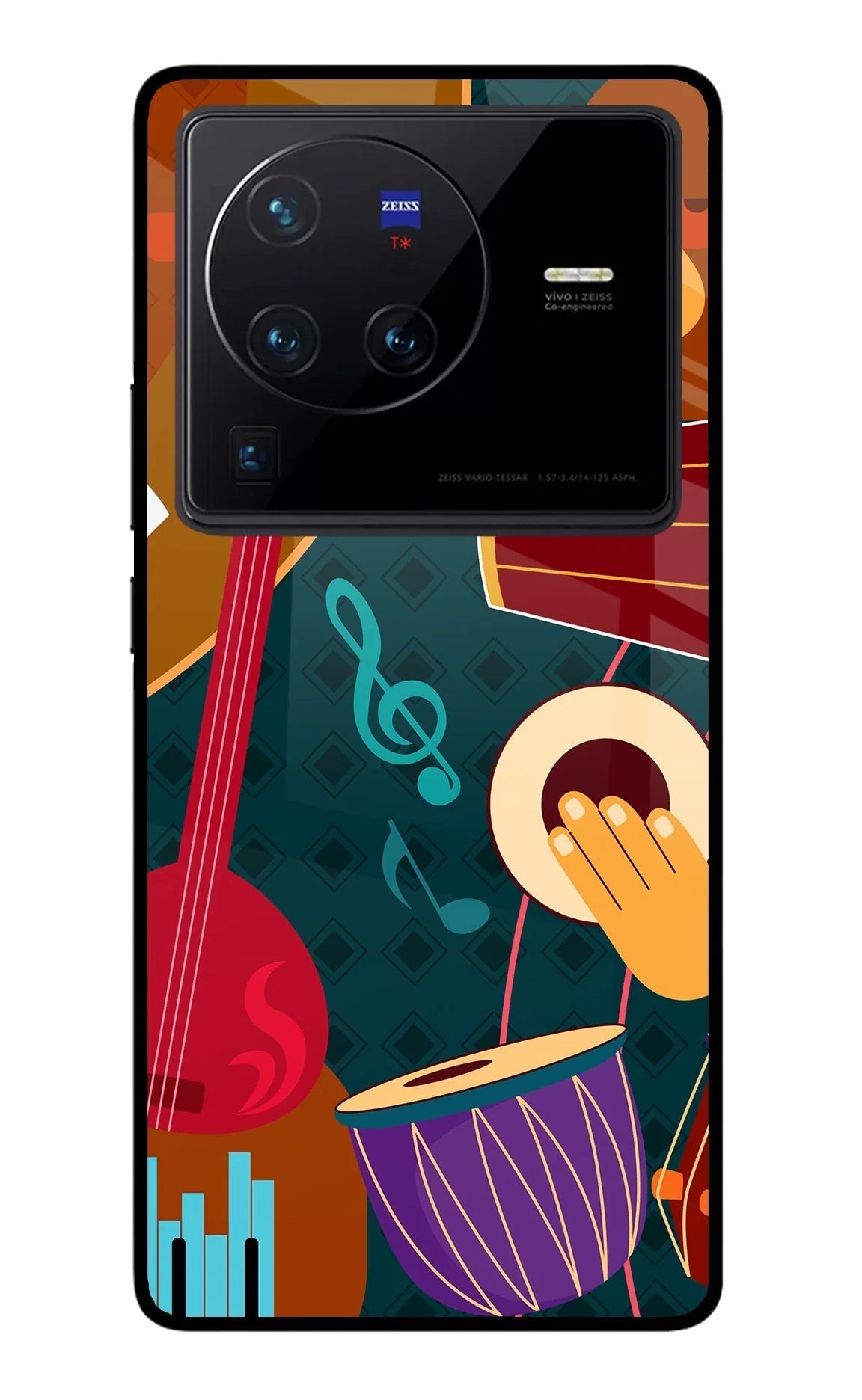 Music Instrument Vivo X80 Pro Back Cover