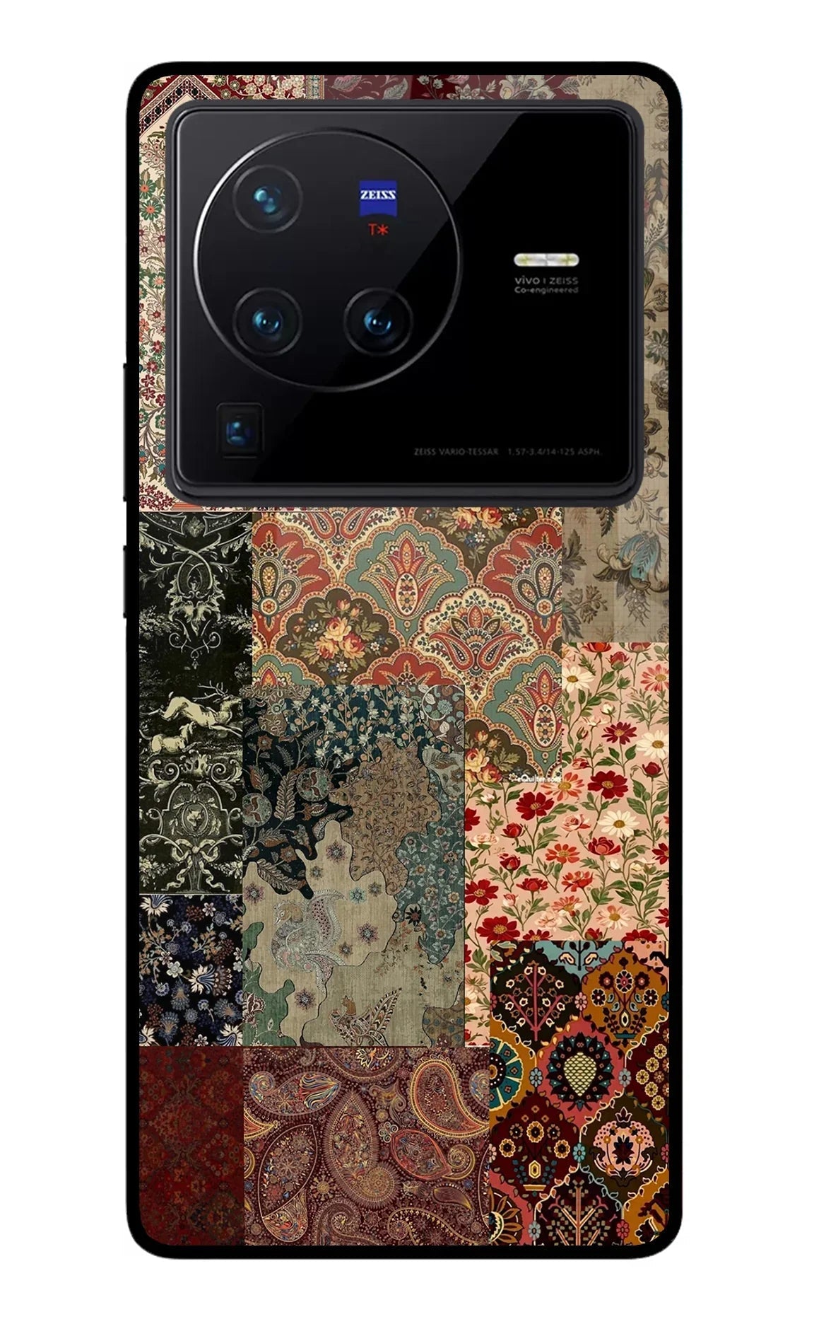 Desi Print Vivo X80 Pro Glass Case
