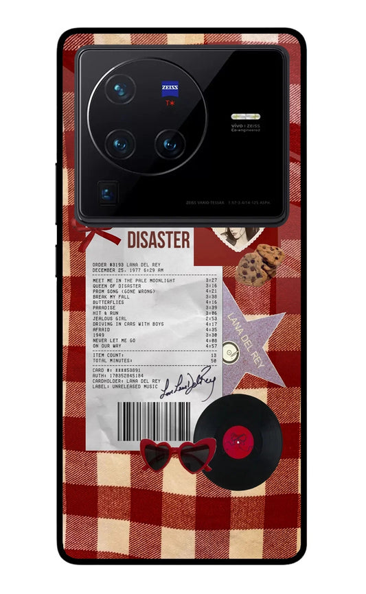 Queen of Disaster Vivo X80 Pro Glass Case