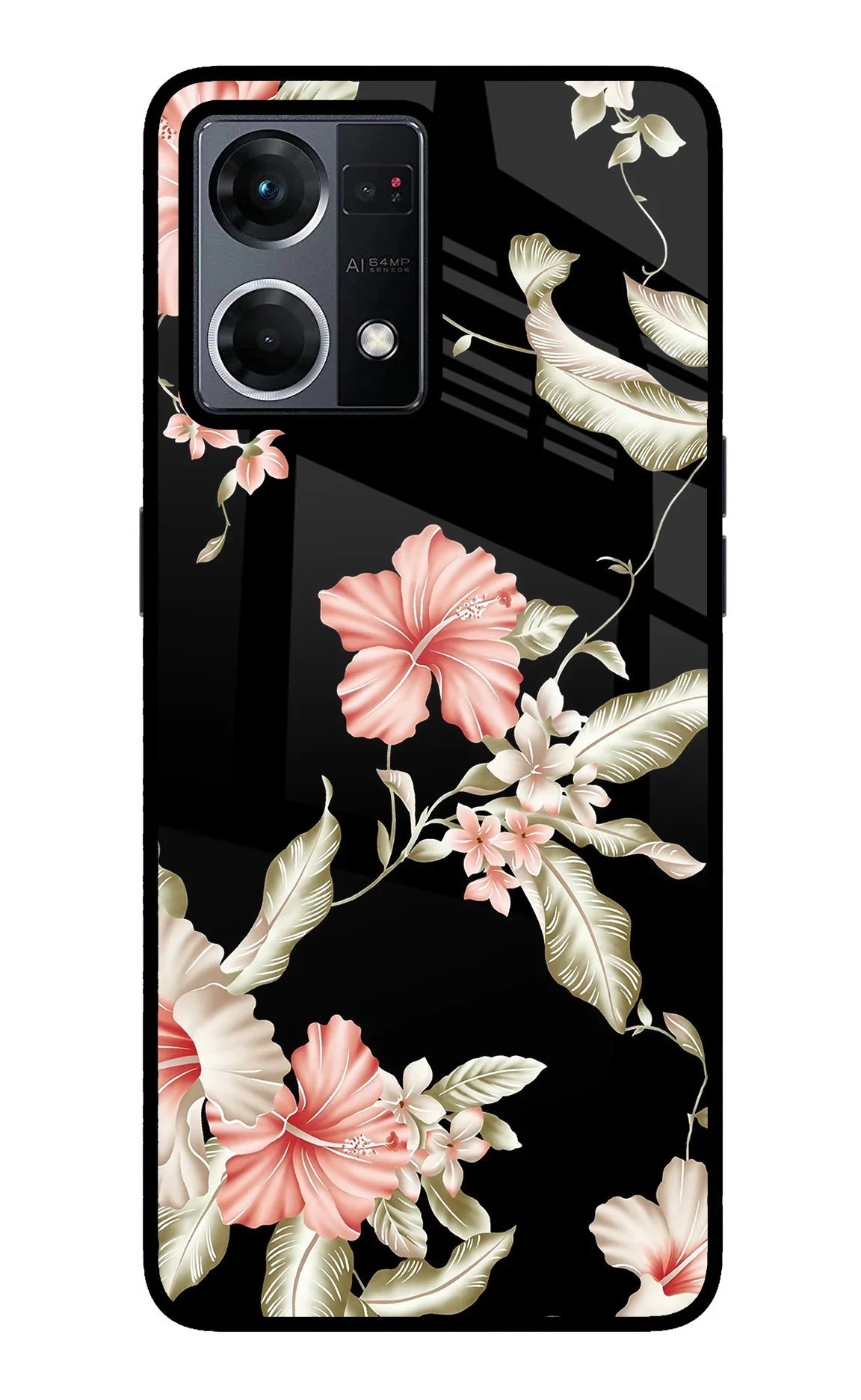 Flowers Oppo F21 Pro 4G Back Cover