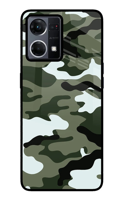 Camouflage Oppo F21 Pro 4G Back Cover