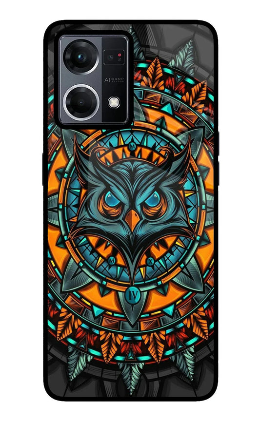 Angry Owl Art Oppo F21 Pro 4G Back Cover