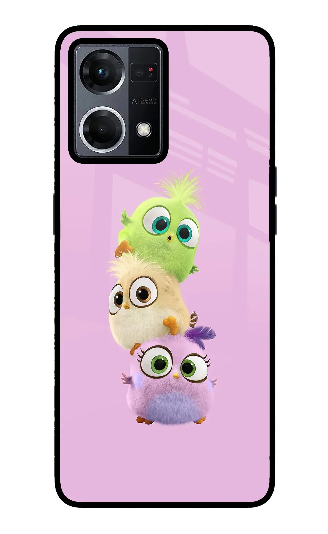 Cute Little Birds Oppo F21 Pro 4G Back Cover