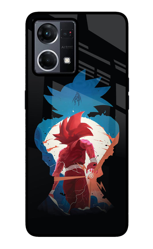 Goku Oppo F21 Pro 4G Glass Case