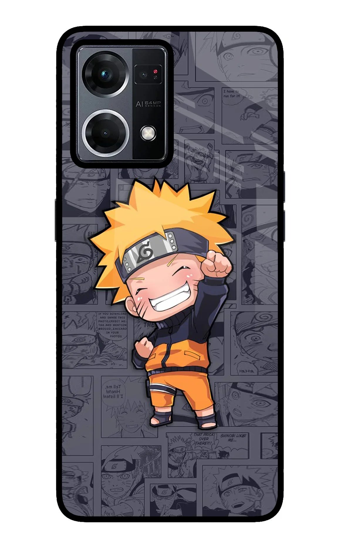 Chota Naruto Oppo F21 Pro 4G Back Cover