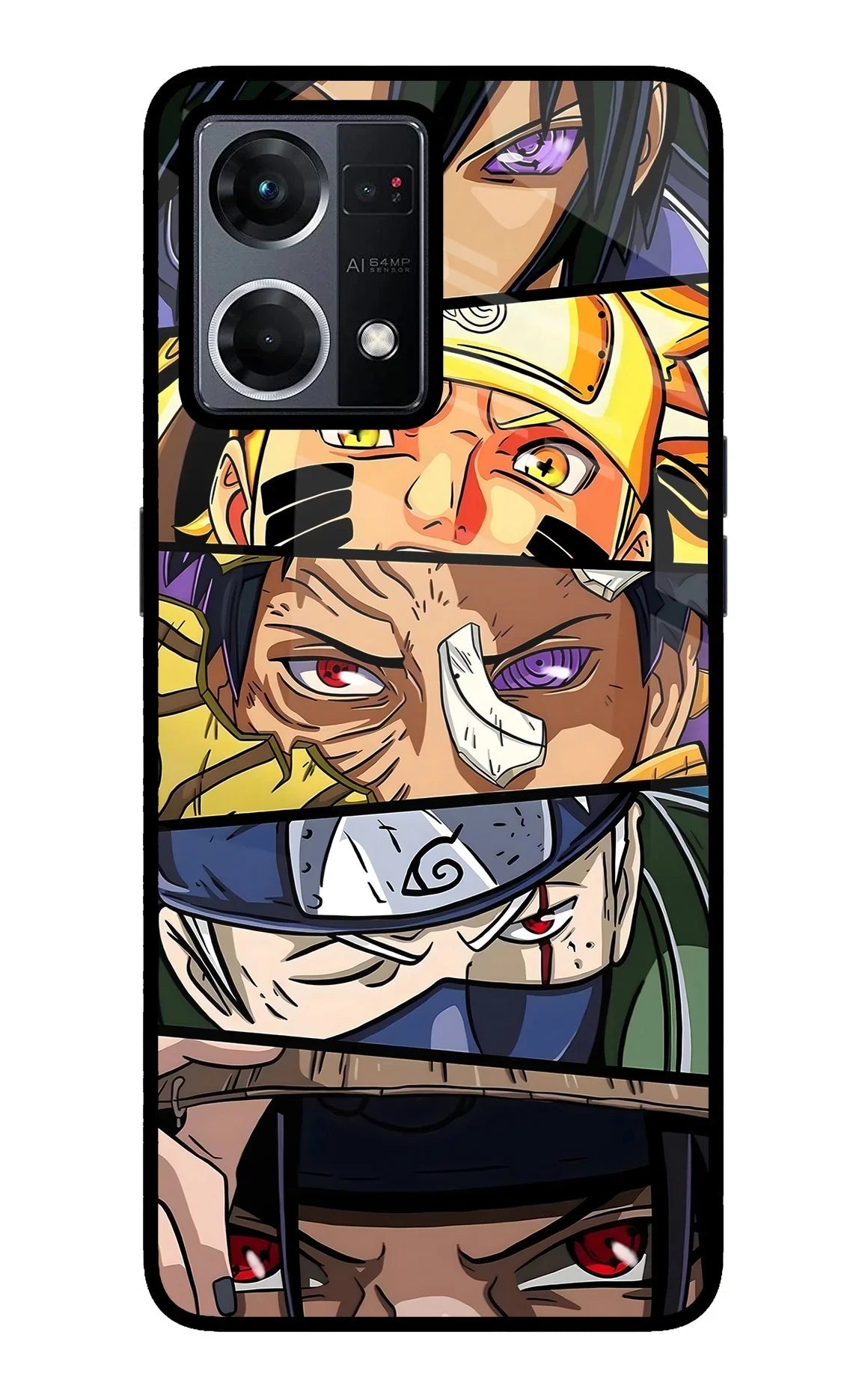 Naruto Character Oppo F21 Pro 4G Back Cover