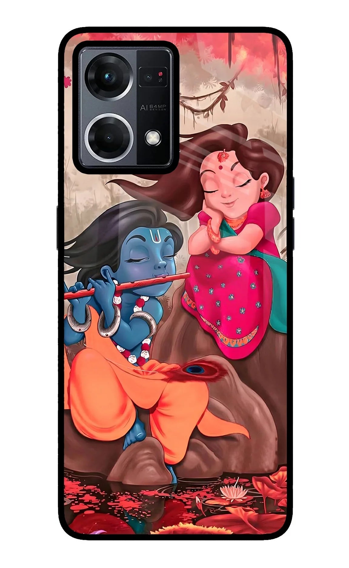 Radhe Krishna Oppo F21 Pro 4G Back Cover