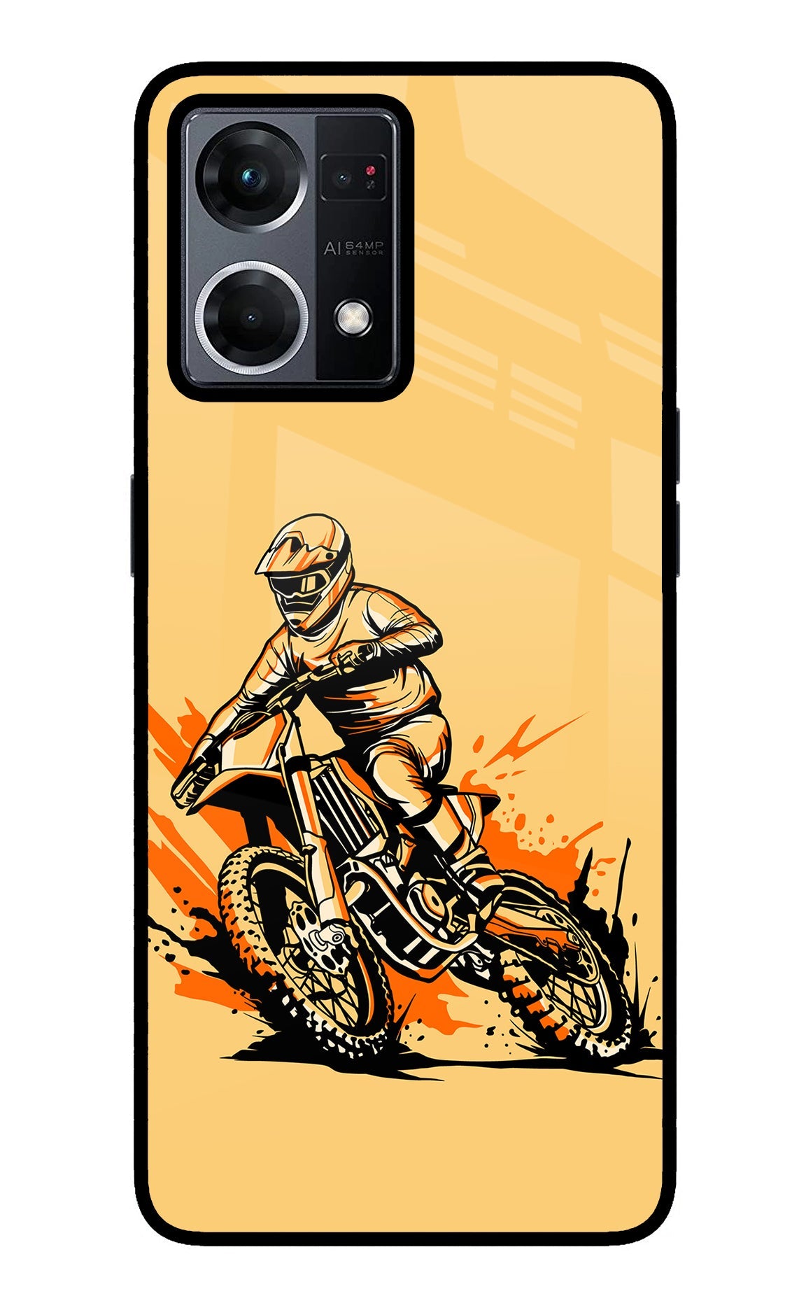 Off-Road Fury Oppo F21 Pro 4G Glass Case