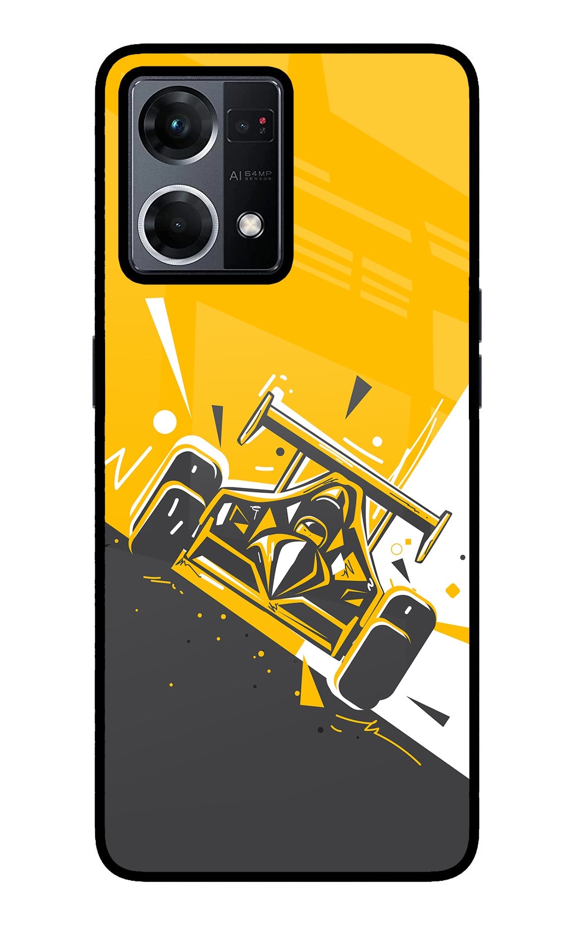 Track King Oppo F21 Pro 4G Glass Case