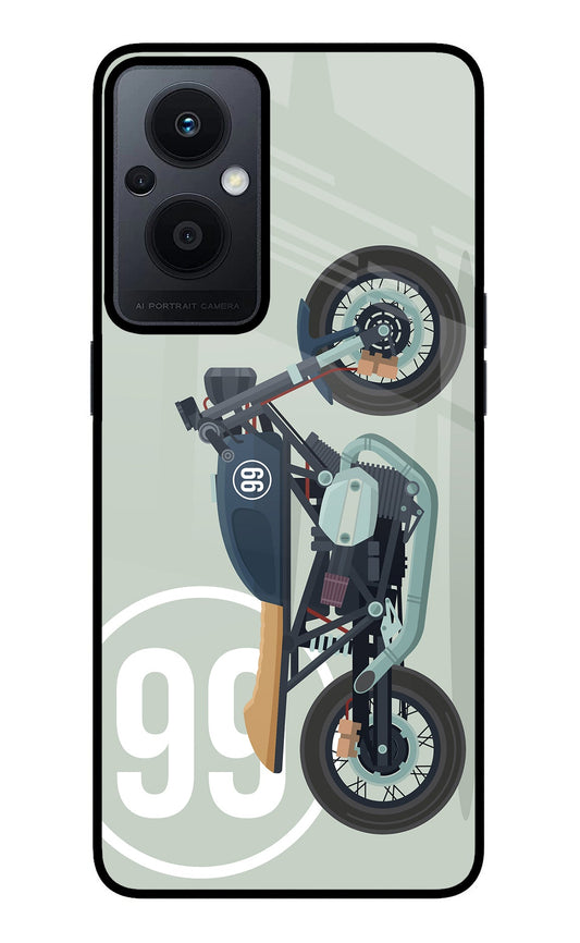 Classic Cafe Racer 99 Oppo F21 Pro 5G Glass Case