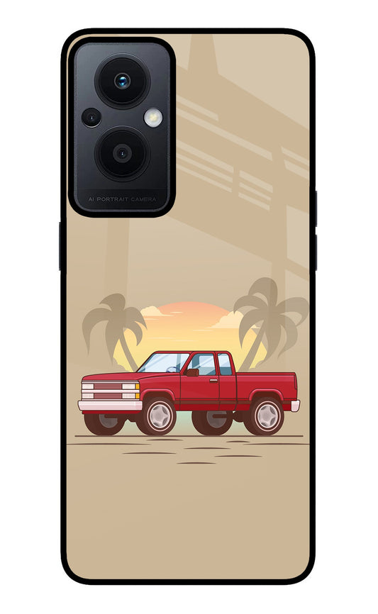 Desert Classic Drive Oppo F21 Pro 5G Glass Case
