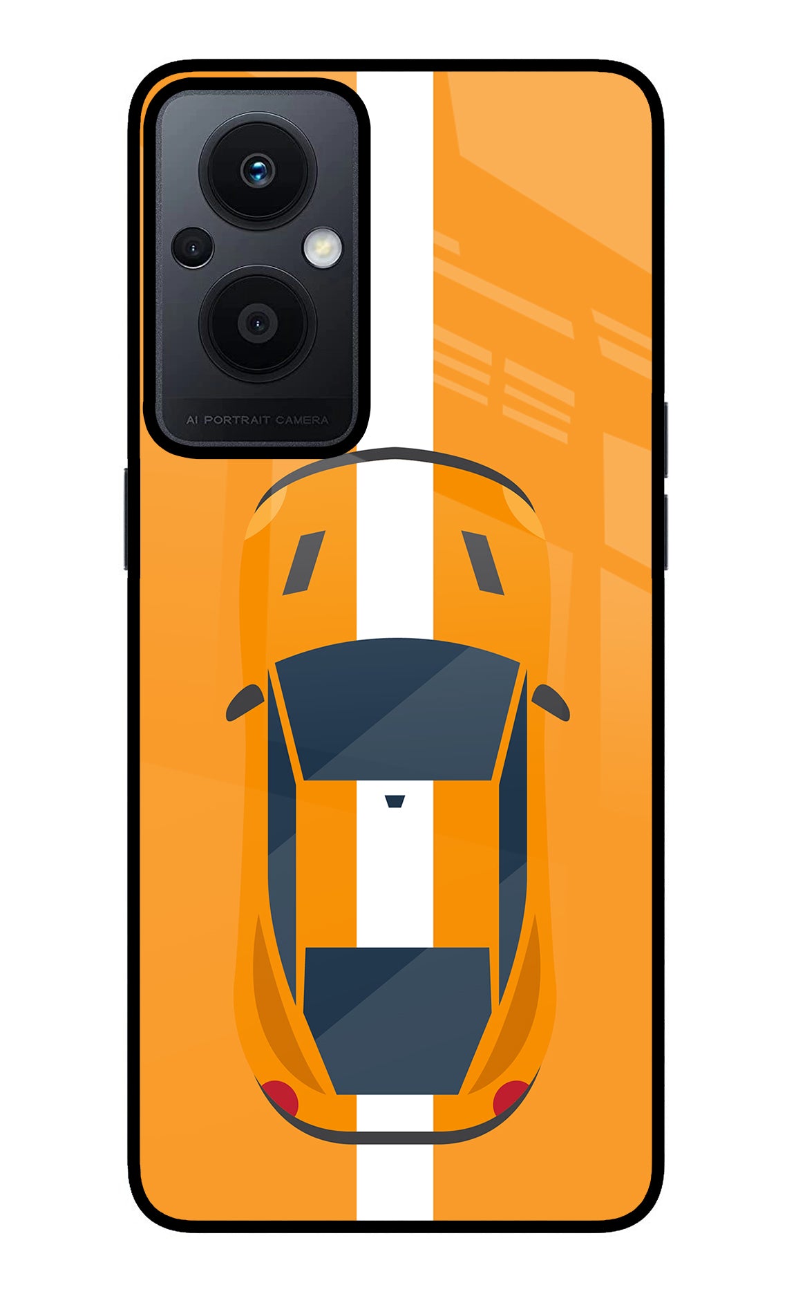 Highway Pursuit Oppo F21 Pro 5G Glass Case
