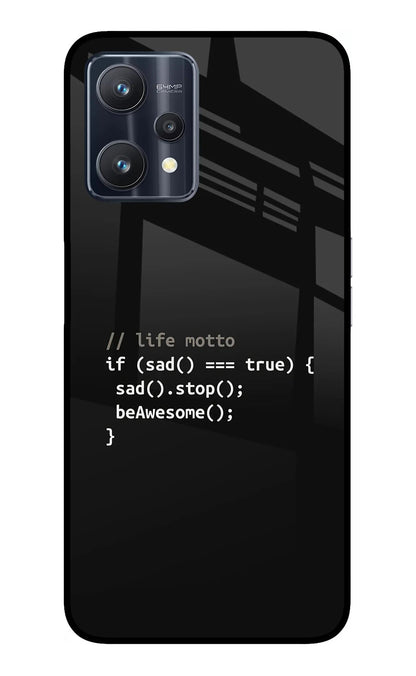 Life Motto Code Realme 9 Pro 5G Back Cover