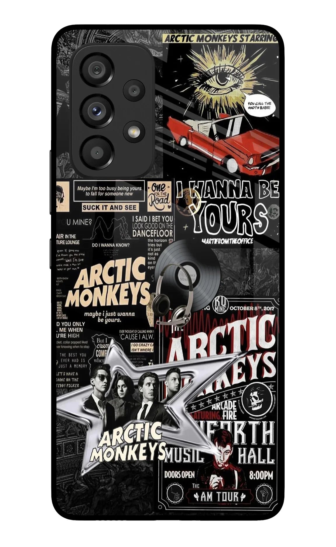 Arctic Monkeys Samsung A53 5G Glass Case