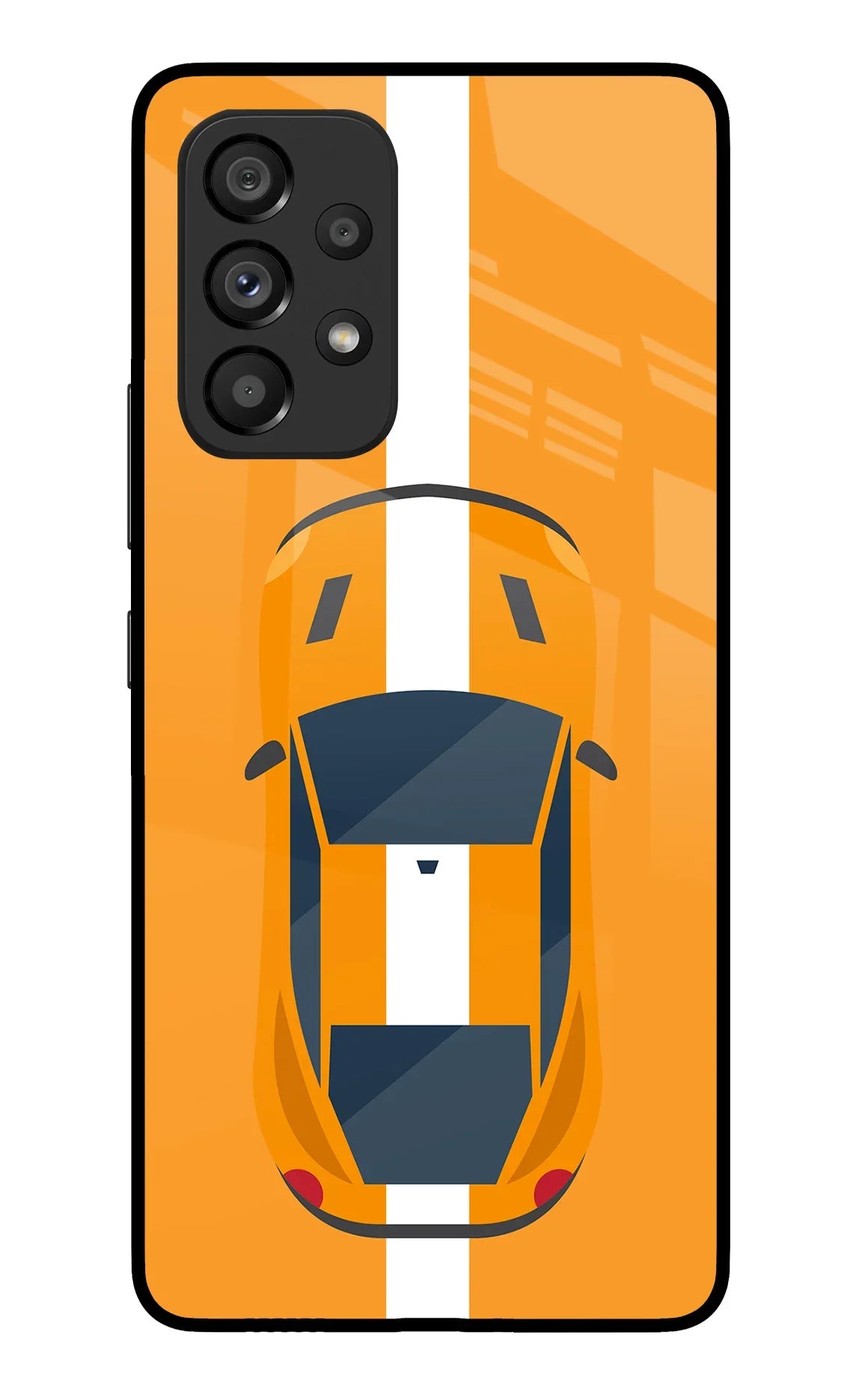 Highway Pursuit Samsung A53 5G Glass Case