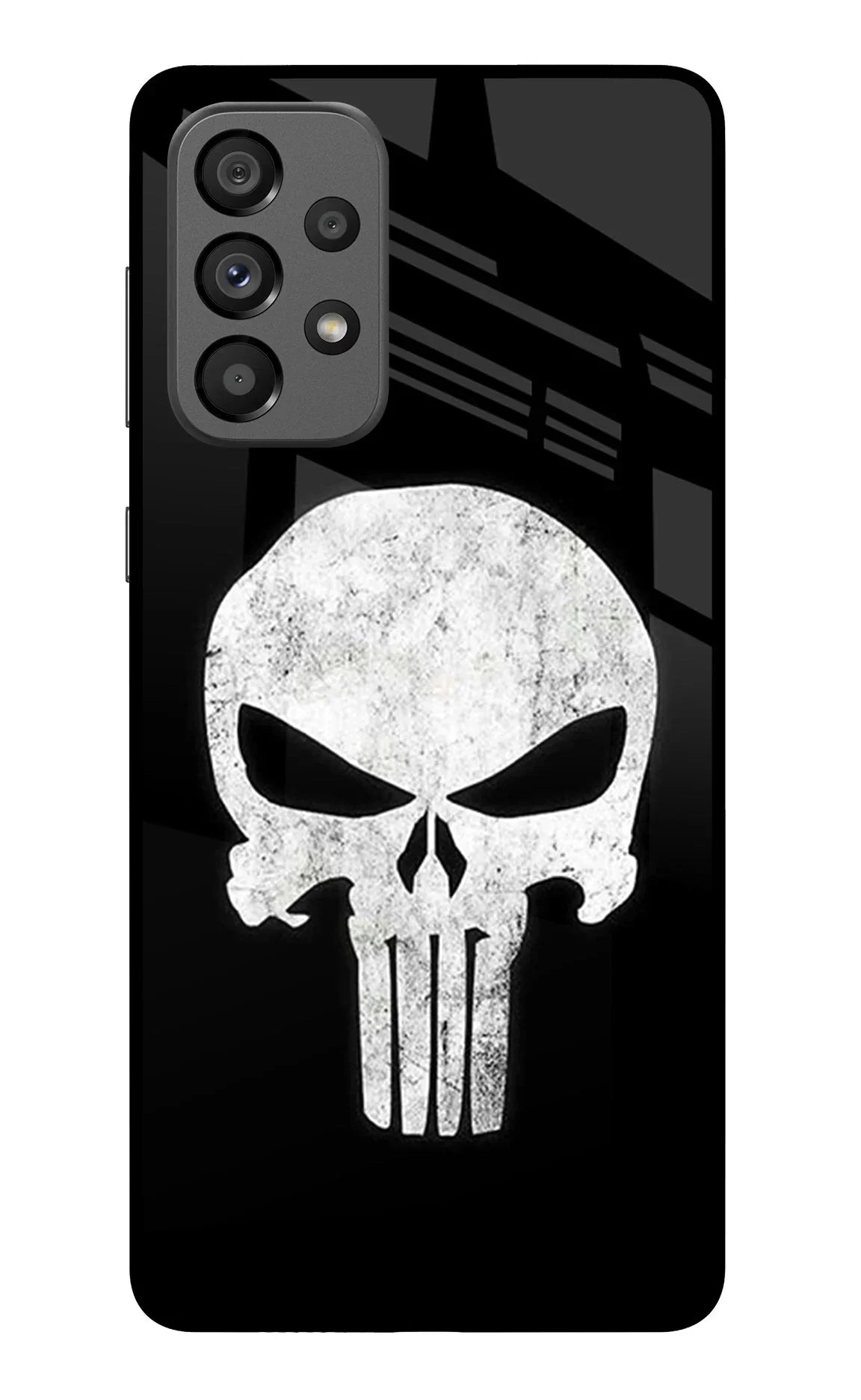Punisher Skull Samsung A73 5G Glass Case