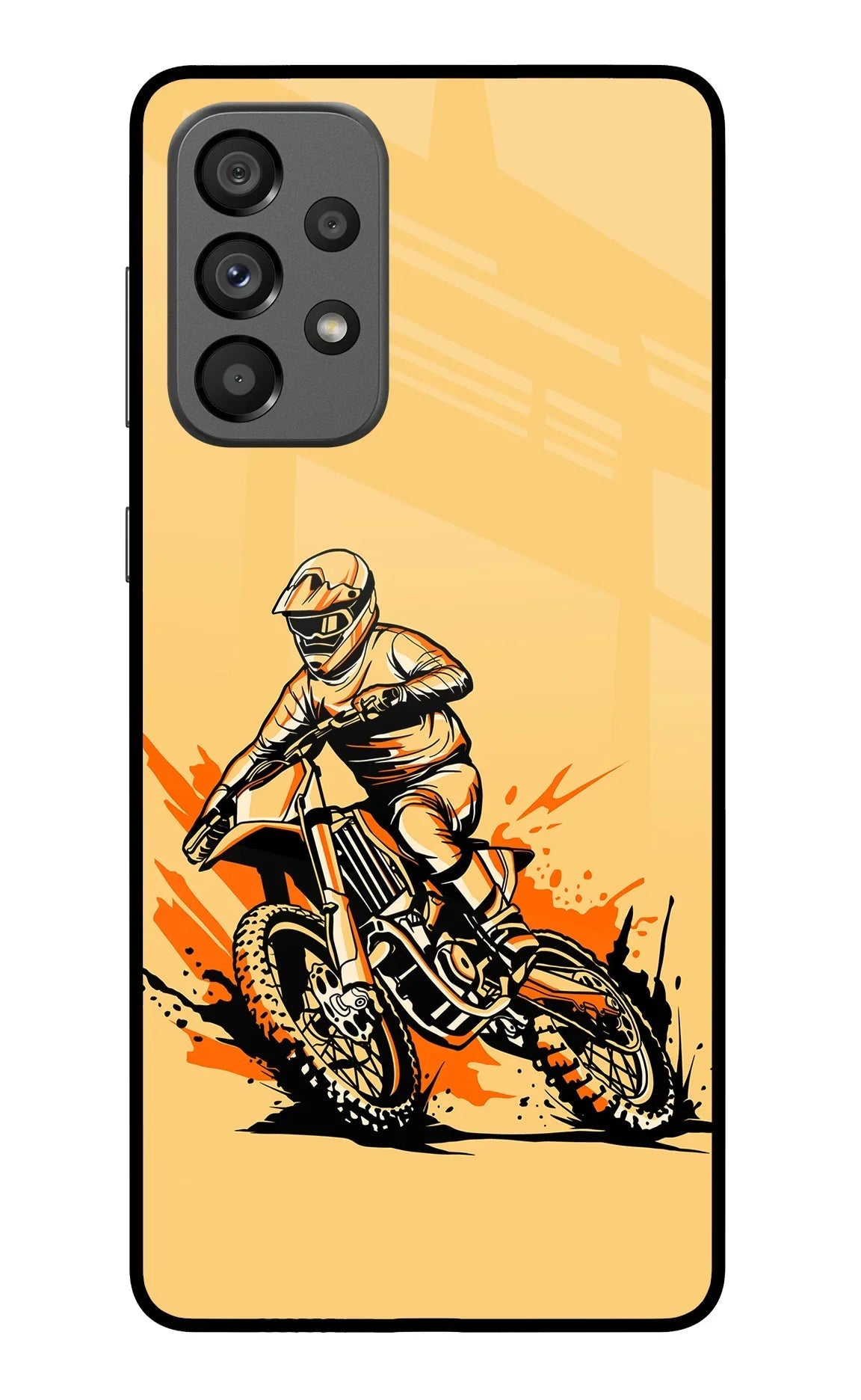 Off-Road Fury Samsung A73 5G Glass Case