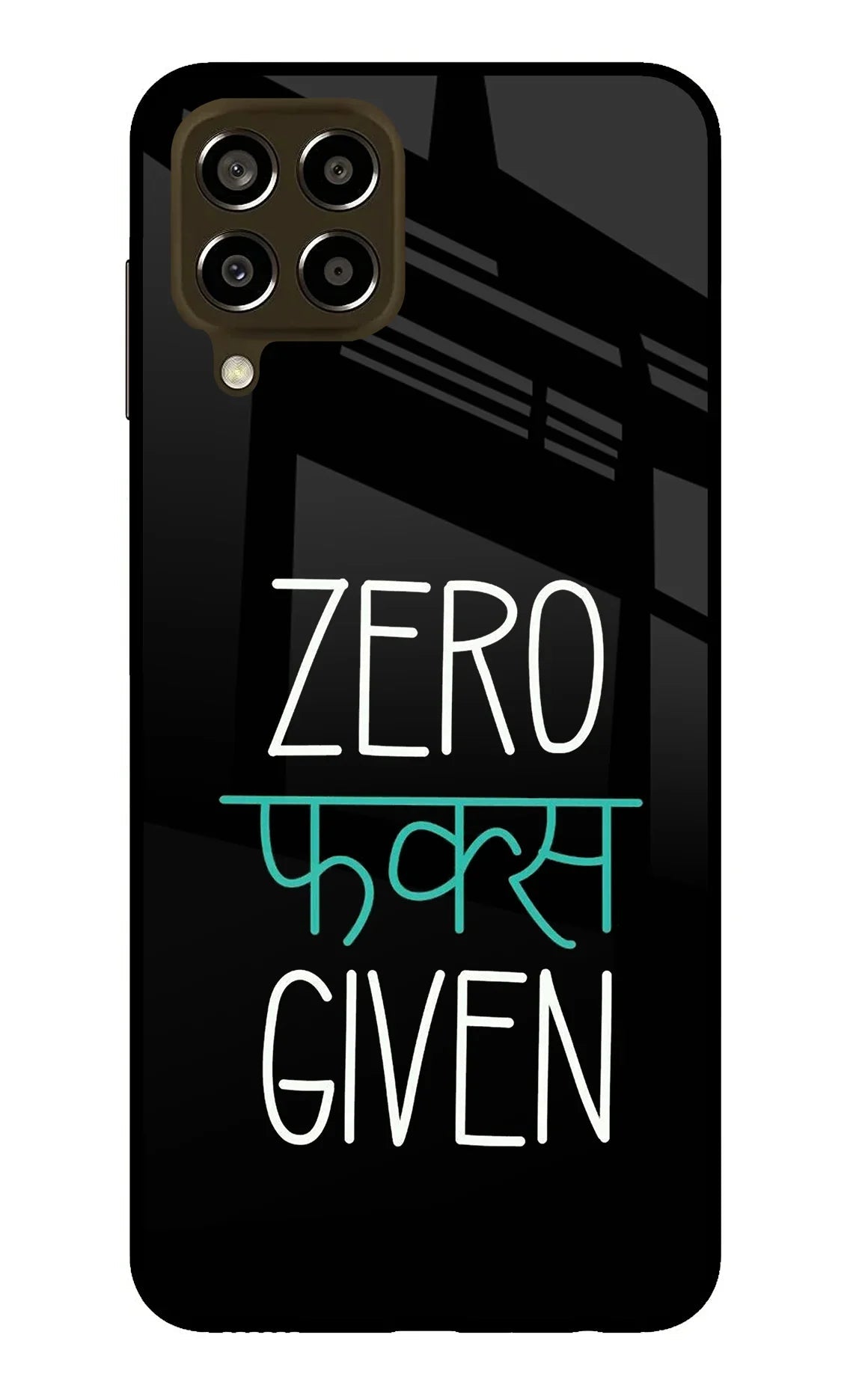 Zero Fucks Given Samsung M33 5G Back Cover