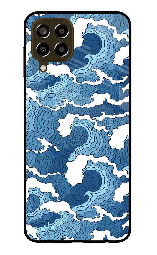 Blue Waves Samsung M33 5G Back Cover