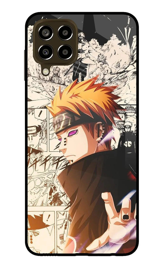 Pain Anime Samsung M33 5G Glass Case
