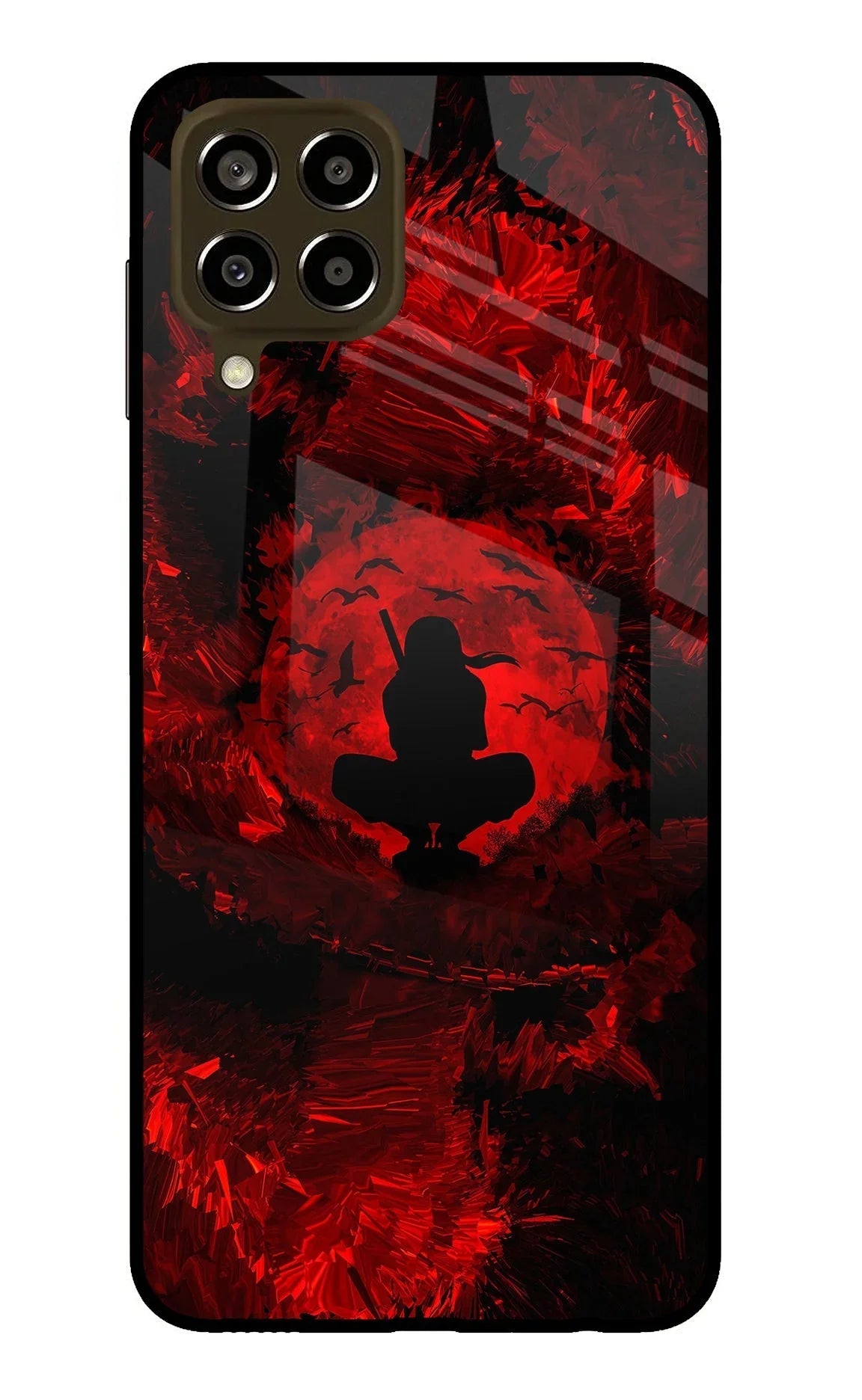 Itachi Uchiha Samsung M33 5G Glass Case