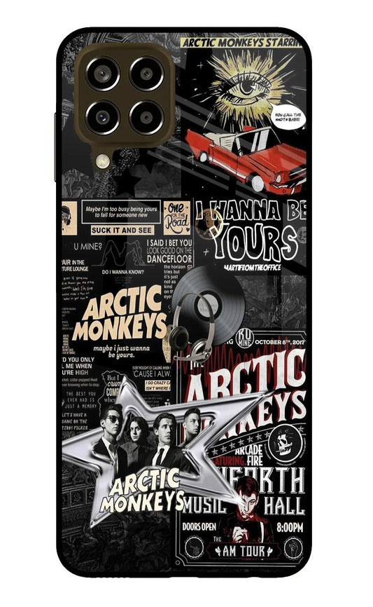 Arctic Monkeys Samsung M33 5G Glass Case