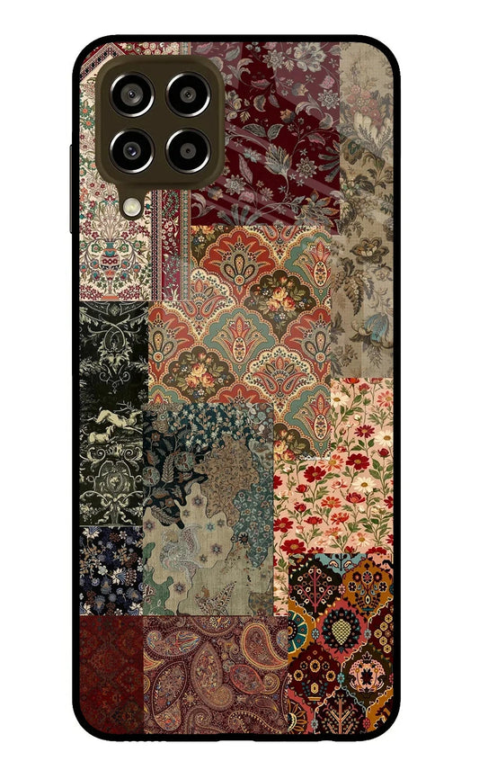 Desi Print Samsung M33 5G Glass Case
