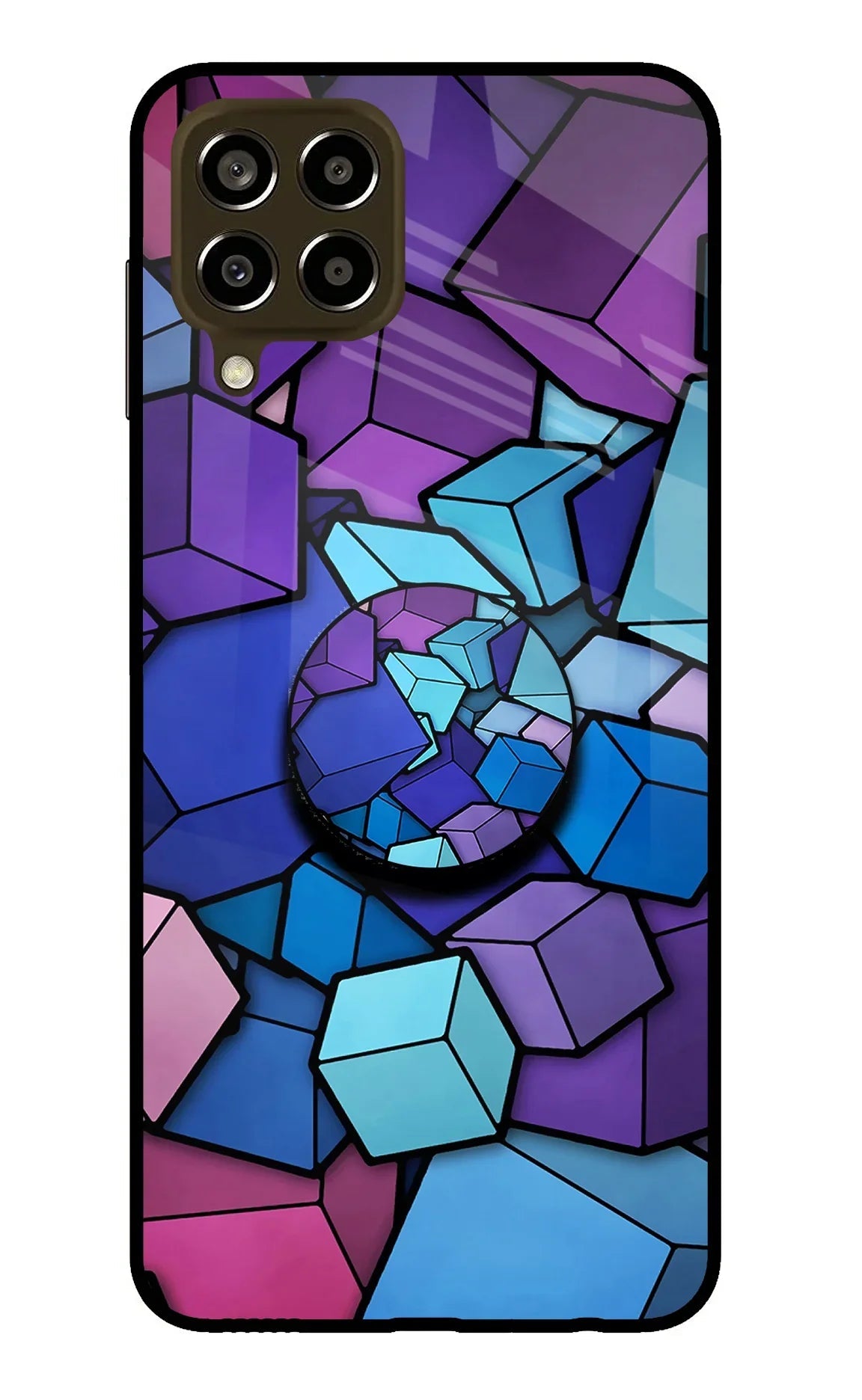 Cubic Abstract Samsung M33 5G Pop Case