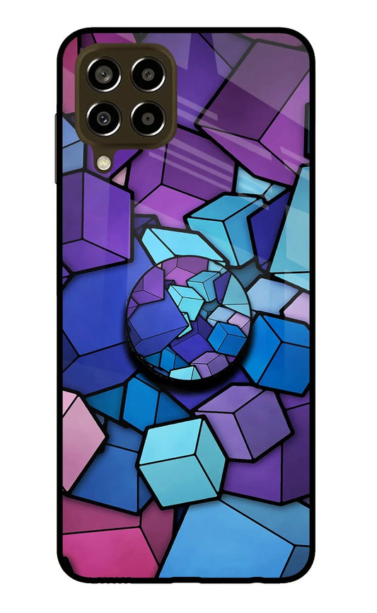 Cubic Abstract Samsung M33 5G Pop Case