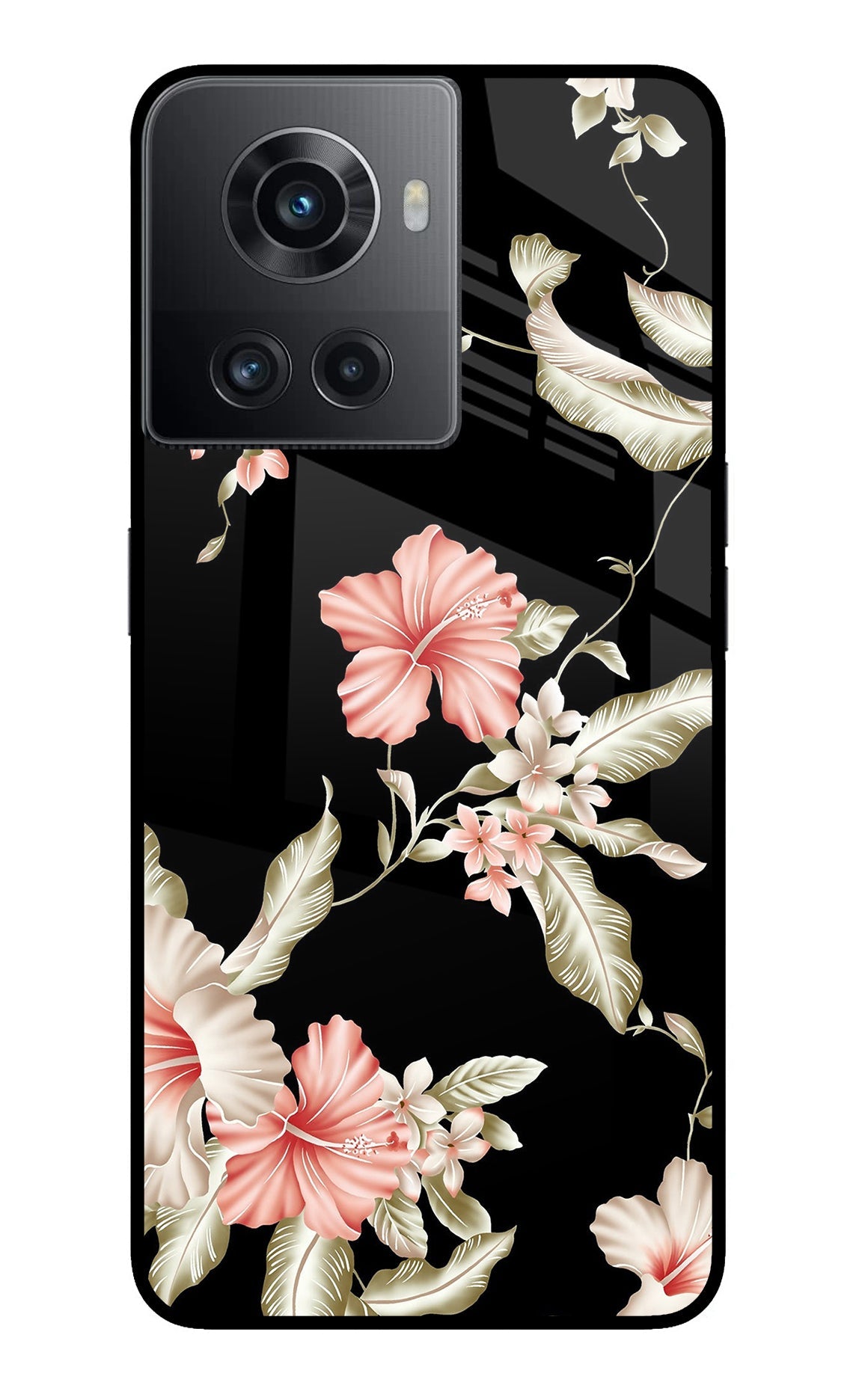 Flowers OnePlus 10R 5G Back Cover