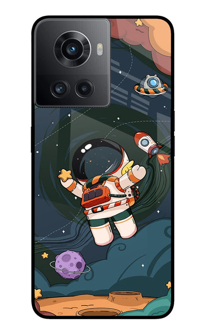 Cartoon Astronaut OnePlus 10R 5G Back Cover