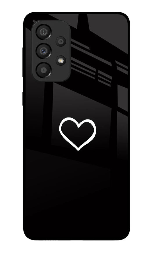 Heart Samsung A33 5G Back Cover