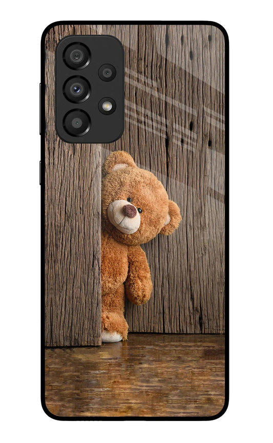 Teddy Wooden Samsung A33 5G Back Cover