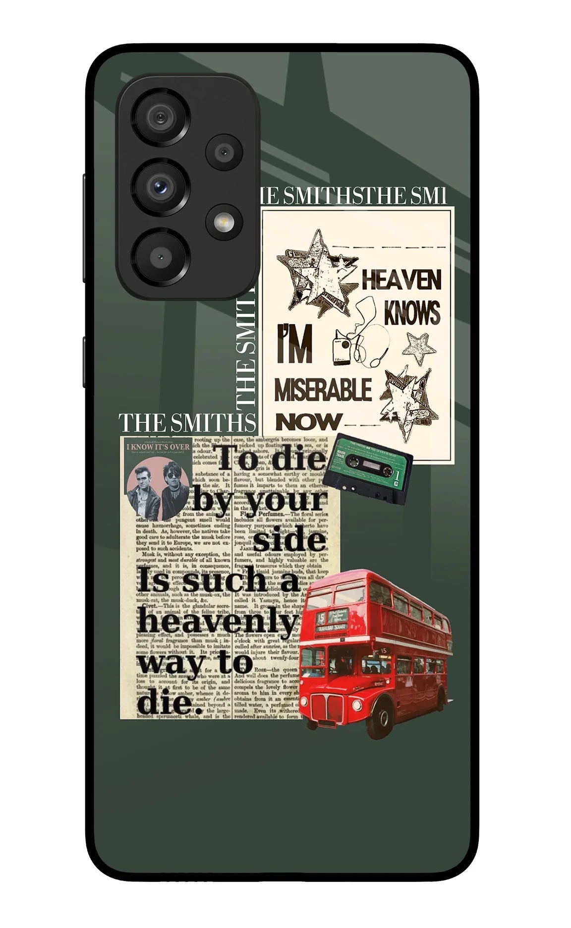 The Smiths Samsung A33 5G Glass Case