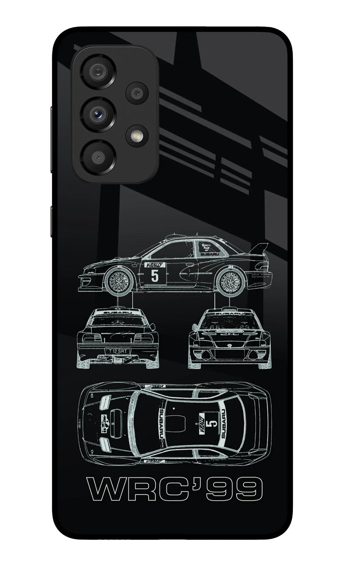 WRC'99 Samsung A33 5G Glass Case