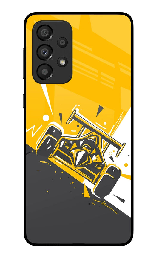 Track King Samsung A33 5G Glass Case