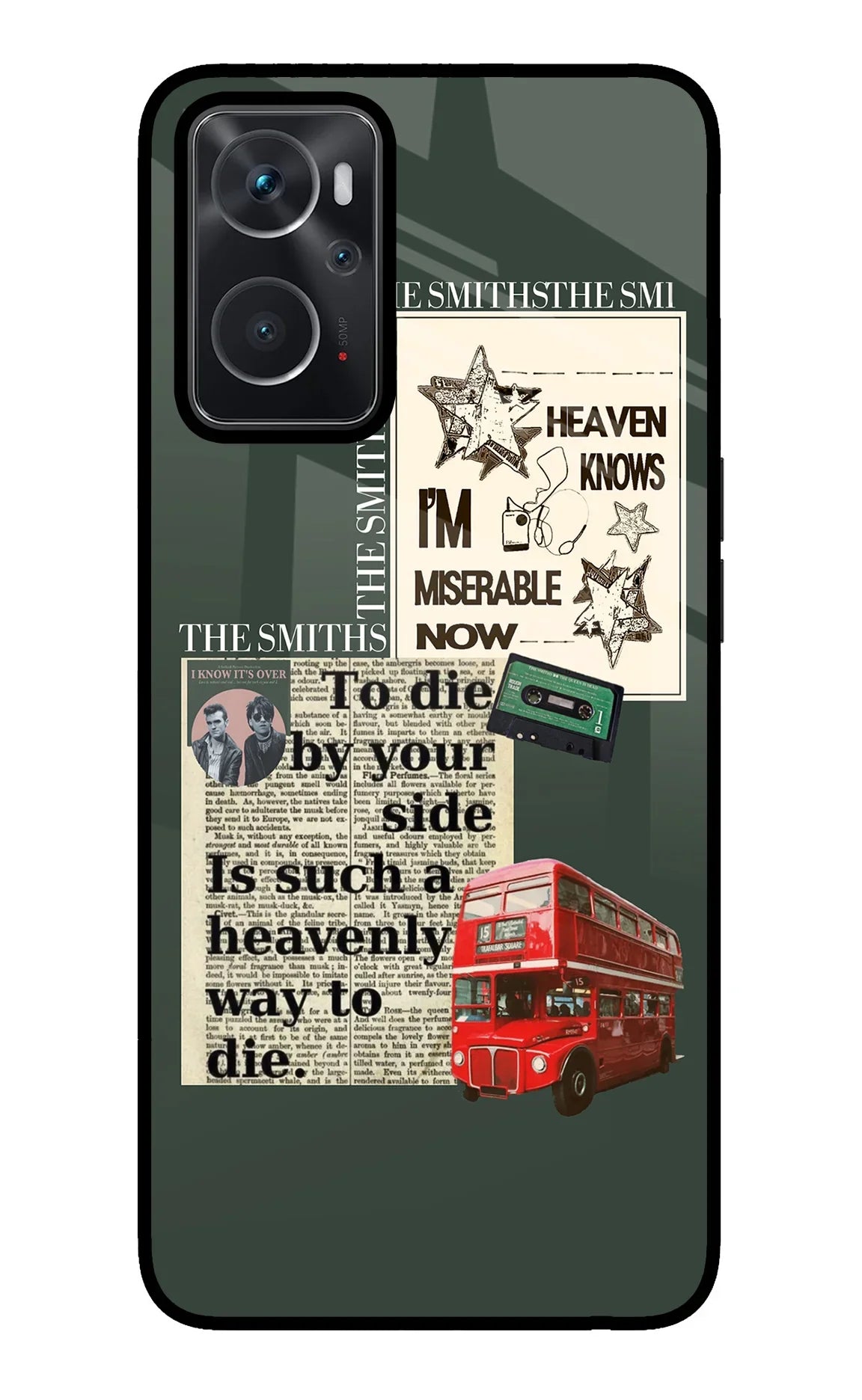 The Smiths Oppo K10 4G Glass Case