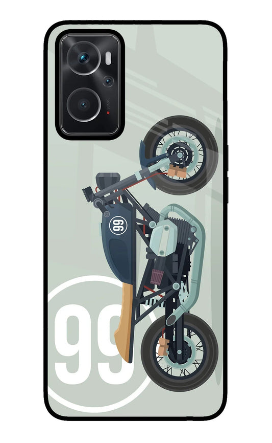 Classic Cafe Racer 99 Oppo K10 4G Glass Case