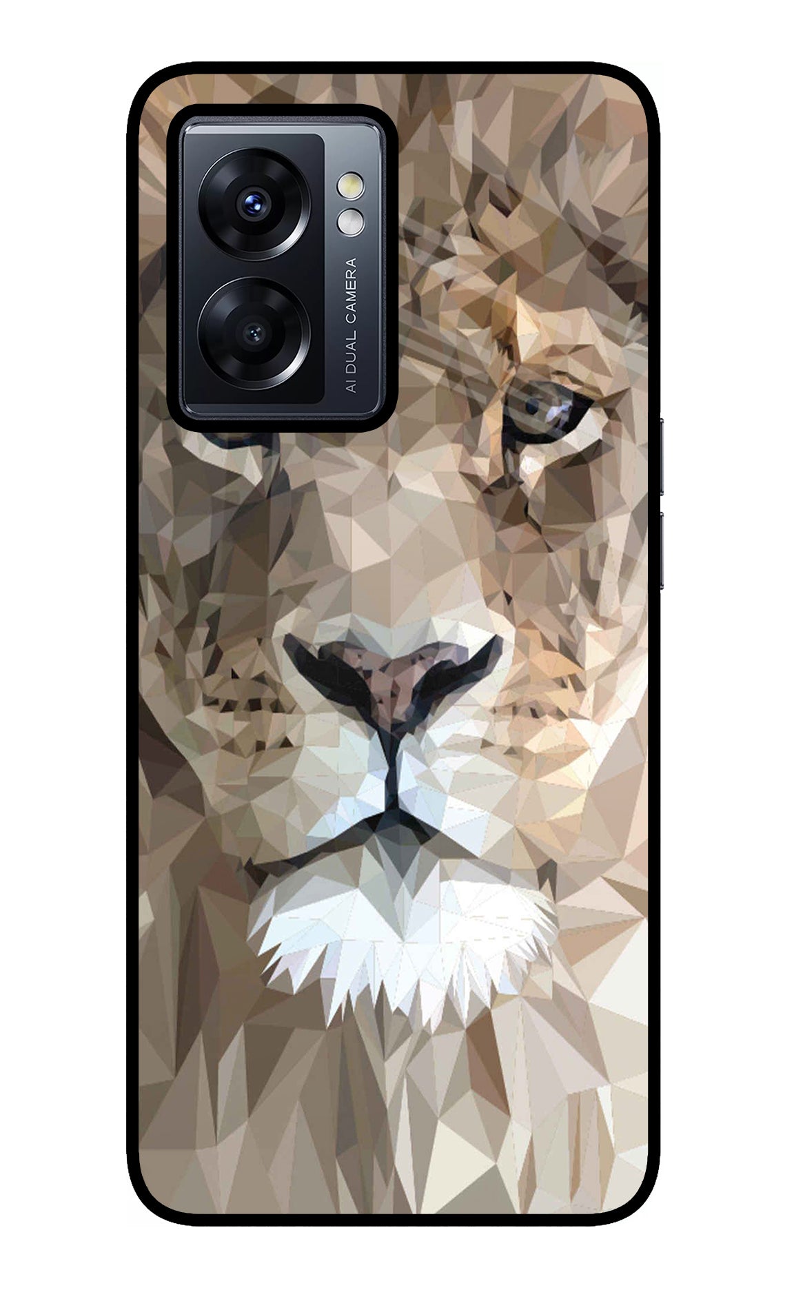 Lion Art Oppo K10 5G Back Cover