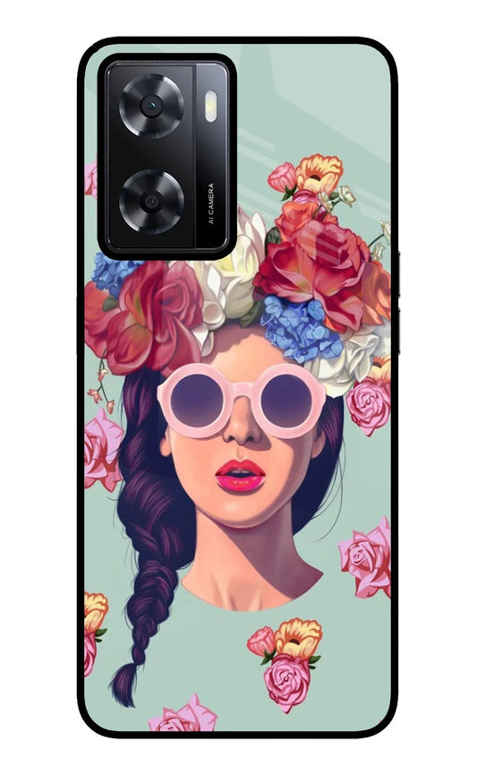 Pretty Girl Oppo A57 2022 Back Cover