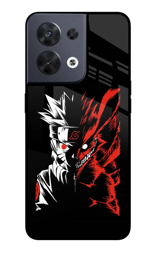 Naruto Two Face Oppo Reno8 Back Cover