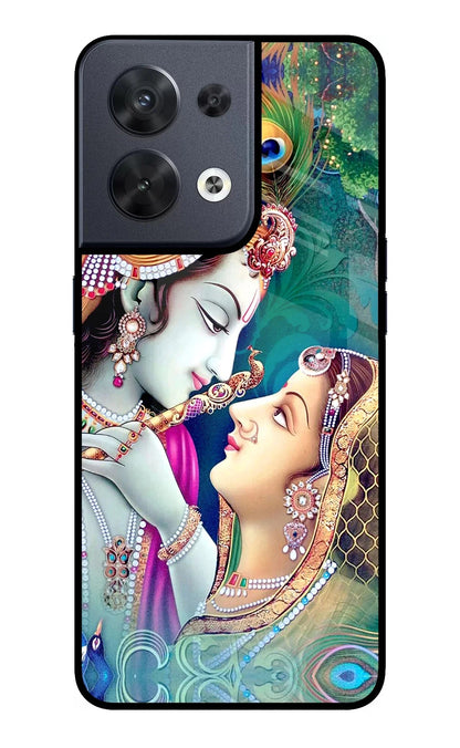 Lord Radha Krishna Oppo Reno8 Back Cover